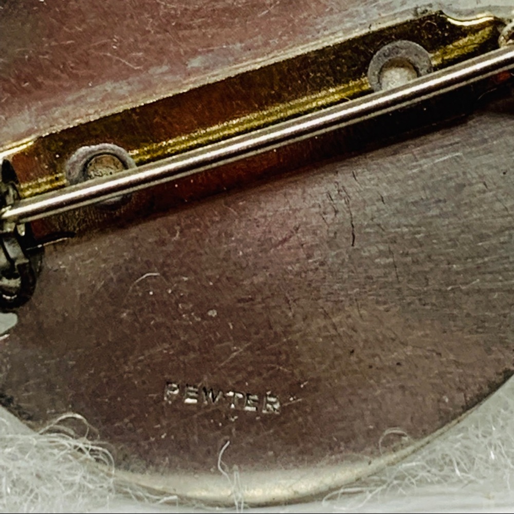 Small pewter partridge brooch - Picture 4 of 4